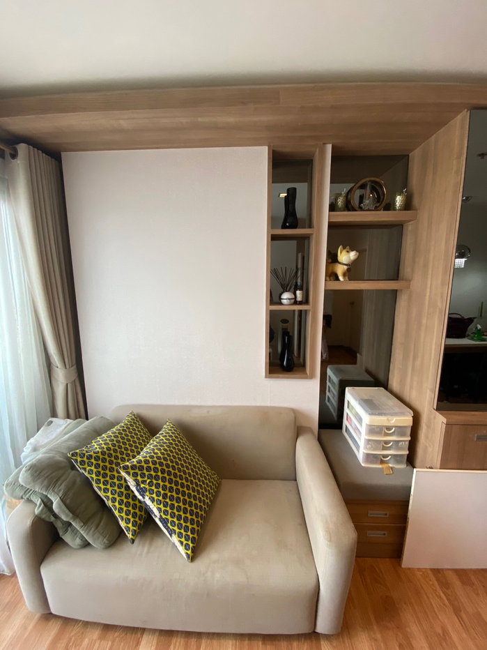 รูป T114 ให้เช่าคอนโด The Trust Condo Ngamwongwan (เดอะ ทรัสต์คอนโด งามวงศ์วาน) ใกล้กระทรวง ห้องสวย เฟอร์ครบ มีเครื่องซักผ้า - รูปที่ 4/15
