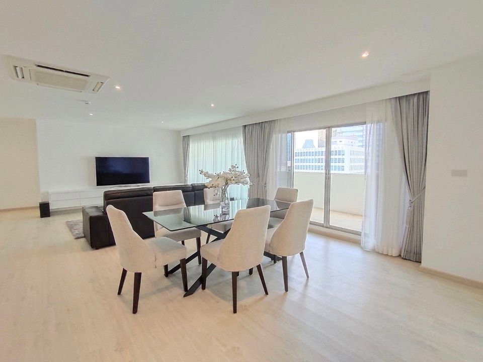 รูป Silom Condominium【𝐑𝐄𝐍𝐓】🔥ห้องขนาดใหญ่ 144 ตรม. ตกแต่งมินิมอล งานดีสุดๆ ติดBTSศาลาแดง🔥 ติดต่อไลน์ไอดี: @hacondo - รูปที่ 5/10