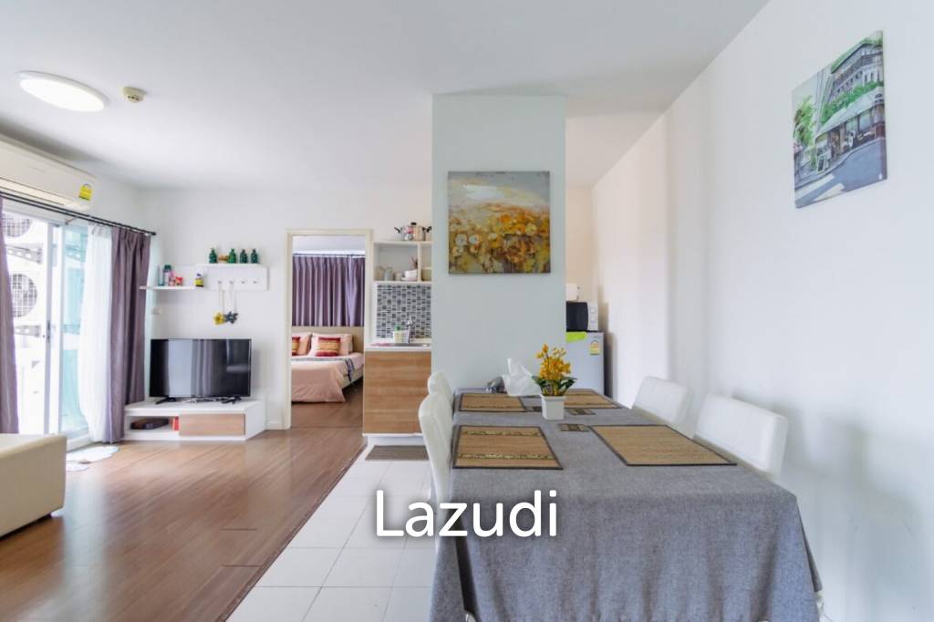 รูป 61.5 ตร.ม.  2 ห้องนอน  2 ห้องน้ำ คอนโดสำหรับ ขายใน หนองแก - รูปที่ 2/19