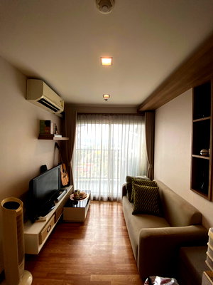 เช่าคอนโด แคราย : T114 Condo for rent The Trust Condo Ngamwongwan (The Trust Condo Ngamwongwan) near the Ministry, beautiful room, fully furnished, never for rent.