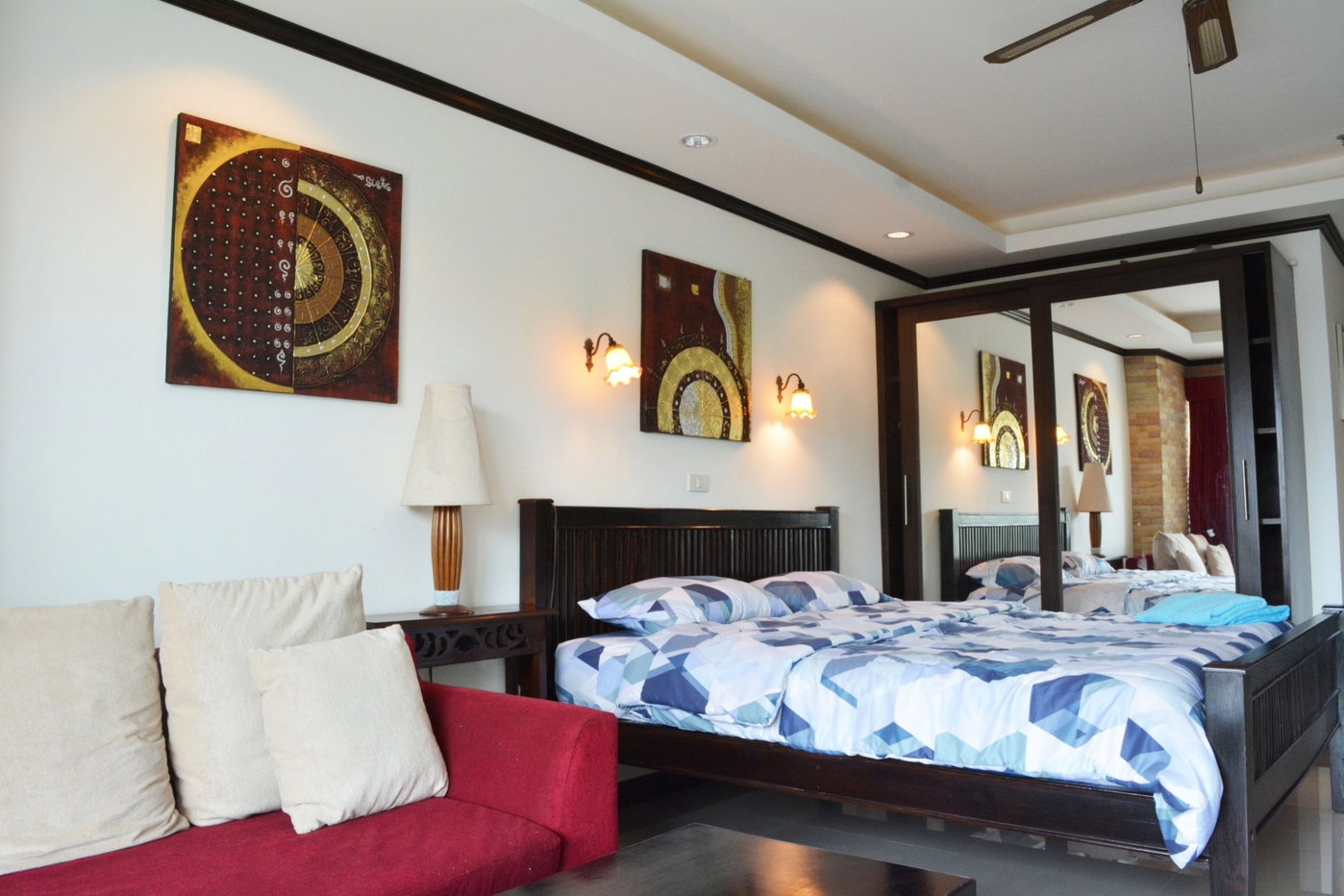 รูป Large Studio Condo for Rent in Jomtien Pattaya at View Talay 5D - รูปที่ 3/17