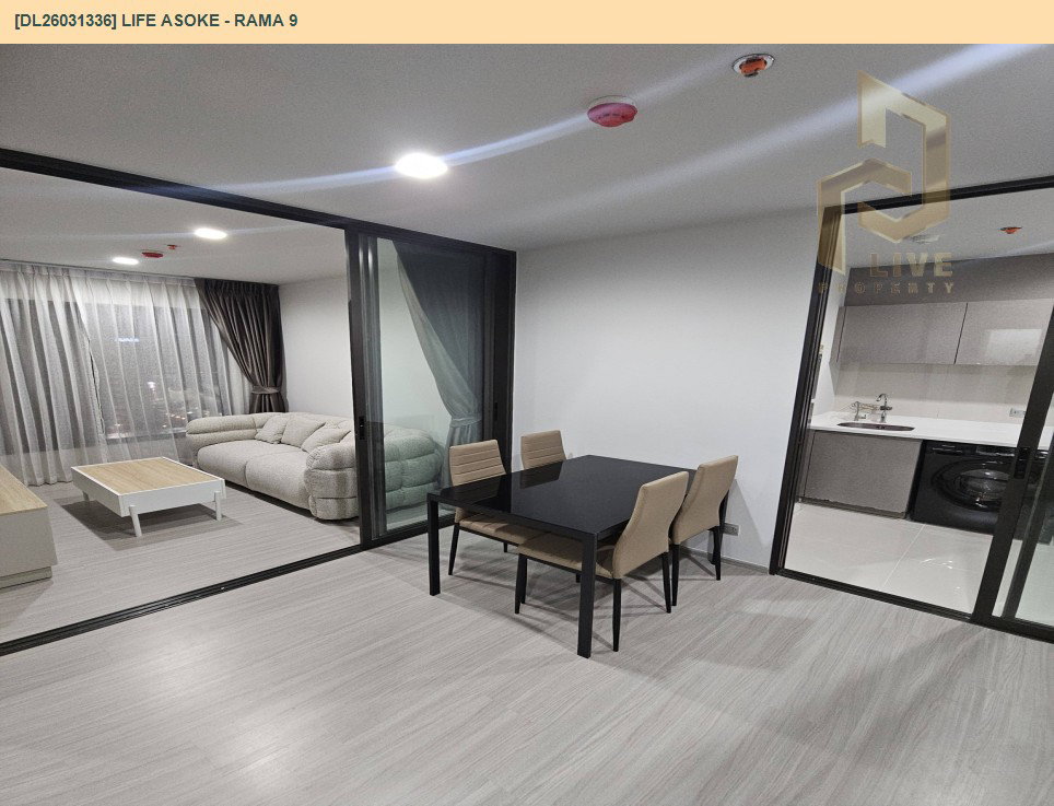 รูป DL26031336 ให้เช่าคอนโด ไลฟ์ อโศก - พระราม 9 (Life Asoke - Rama 9) ใกล้ MRT พระราม 9 พร้อมเข้าอยู่ โทรด่วน 0656133286 LineID @534wlwof - รูปที่ 11/15