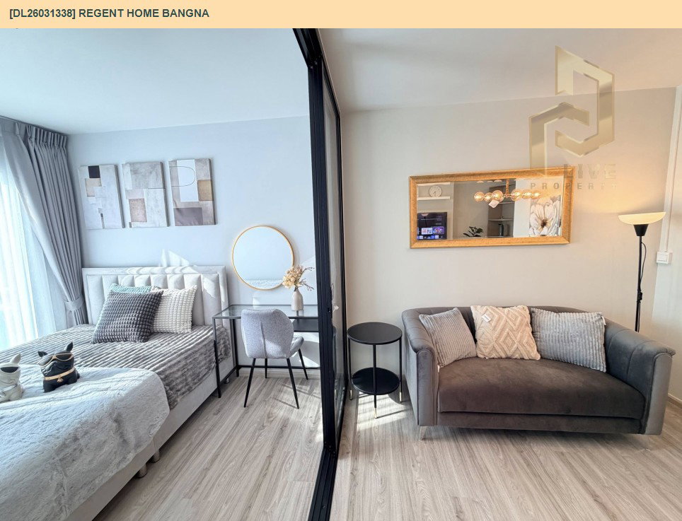 รูป DL26031338 ให้เช่าคอนโด รีเจ้นท์ โฮม บางนา (Regent home bangna) ใกล้ BTS บางนา พร้อมเข้าอยู่ โทรด่วน 0656133286 LineID @534wlwof - รูปที่ 10/15