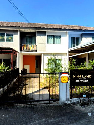 เช่าทาวน์โฮม ปทุมธานี : #ให้เช่าและปล่อยขาย ทาวโฮมส์ 2ชั้น บ้านพฤกษา 79 ลำลูกกา คลอง3  BAAN PRUKSA 79    มี 3ห้องนอน 2ห้องน้ำ สะดวกติดถนนใหญ่ ไม่เข้าซอย