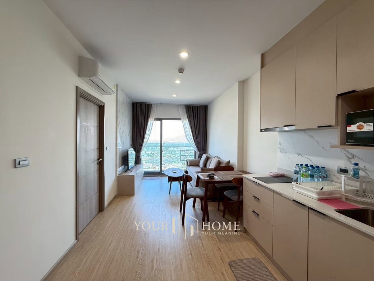 รูป HOT DEAL : The Symphony 1 ห้องนอน 40 ตรม ชั้น 38 วิวภูเขาและวิวทะเล : ตกแต่งครบ พร้อมเข้าอยู่ - รูปที่ 5/18