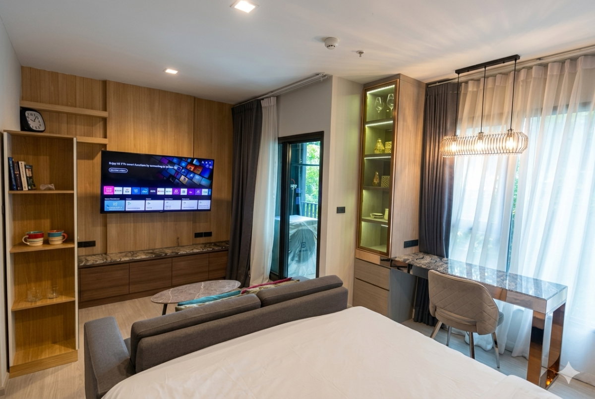 รูป 🚆 คอนโดติด CBD อโศก–พระราม 9 / Life Asoke - Rama 9 / Studio ทำเล Prime ใกล้ MRT - รูปที่ 2/10