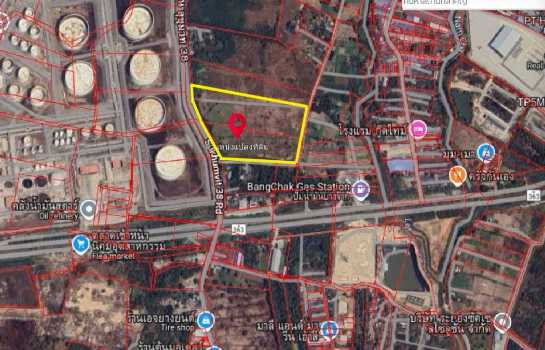 รูป ขาย ที่ดิน มาบตาพุด ติดถนนสุขุมวิท 38 จ.ระยอง 35 ไร่ 3 งาน 72.6 ตรว .. - รูปที่ 2/6