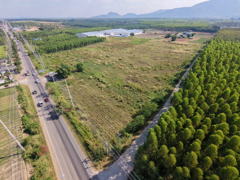 ที่ดิน 27-2-37 ไร่ แปลงมุม ติดถนนหลวง 3340 หน้ากว้าง 177 ม EEC อ.บ่อทอง ชลบุรี เพียง 99 ลบ.