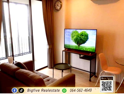 Condos for rent BTS Siam : A69-023 IDEO Q Ratchathewi Condo, near BTS Ratchathewi Station, City View, Not Directly Sunlit ✨
