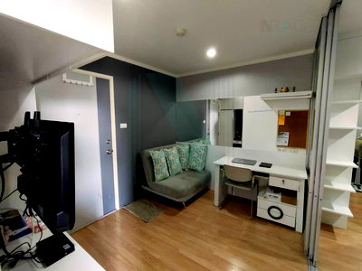 เช่าคอนโด ซอยลาซาล (สุขุมวิท 105) : ให้เช่าคอนโด ลุมพินี วิลล์ สุขุมวิท109 - แบริ่ง อาคาร A1 ชั้น 7 1 ห้องนอน ขนาด 26 ตรม ใกล้ ตลาดนัดแบริ่ง