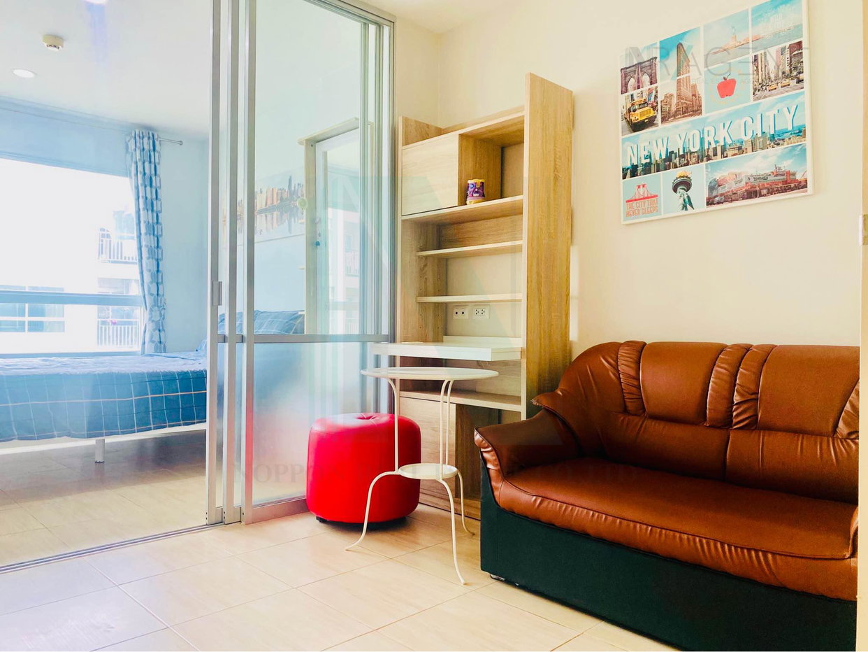 รูป 🚩 ให้เช่าคอนโด ลุมพินี วิลล์ อ่อนนุช 46 อาคาร C1 ชั้น 7 1 ห้องนอน ขนาด 26.00 ตรม ใกล้ Seacon Square - รูปที่ 2/8