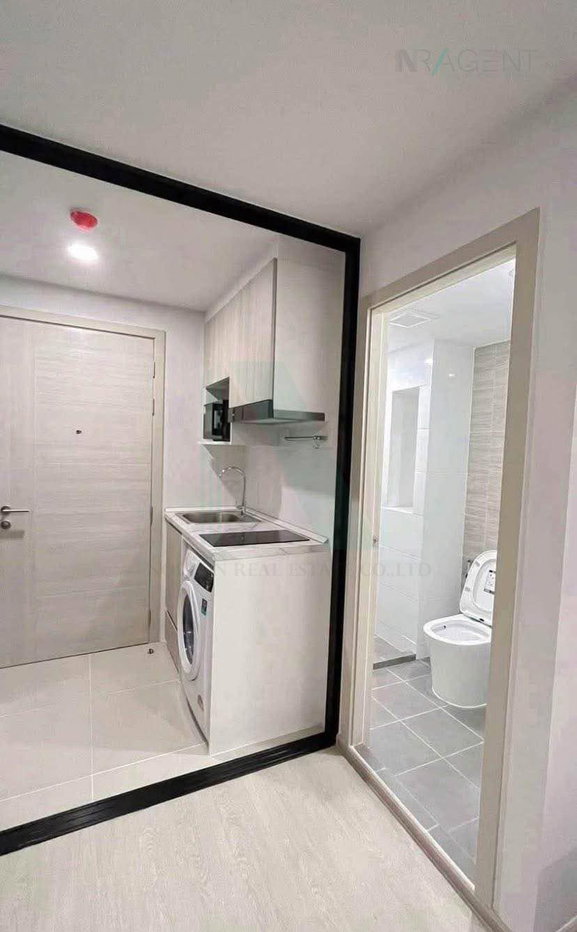 picture 🔺 For Rent Condo BROMPTON PET FRIENDLY SAMRONG-STATION Building 1, Floor 4,Studio, Room size 24 sqm - 3/8