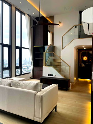 คอนโดให้เช่า : 🚩 ให้เช่าคอนโด ไลฟ์ พระราม 4-อโศก อาคาร 1 ชั้น 34 Duplex 3 ห้องนอน ขนาด 91 ตรม ใกล้ MRT ศูนย์การประชุมแห่งชาติสิริกิติ์