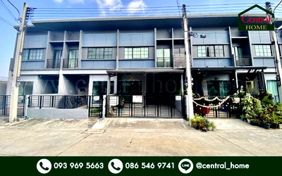 ขายทาวน์โฮม : ทาวน์โฮม สิริ เพลส รังสิต ต่อเติมครบ พร้อมเข้าอยู่ ใกล้ทางด่วนบางพูน