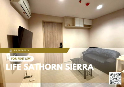 Condos for rent : For rent 📍 Life Sathorn Sierra 📍 Fully furnished with appliances. Near BTS Talat Phlu.