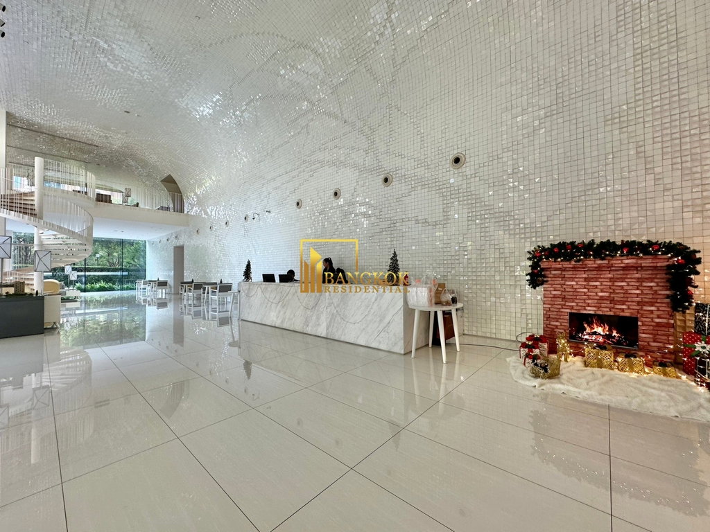 รูป Sindhorn Residence | Spacious 1 Bed Luxury Condo For Rent in Langsuan - BR14847CD - รูปที่ 25/28