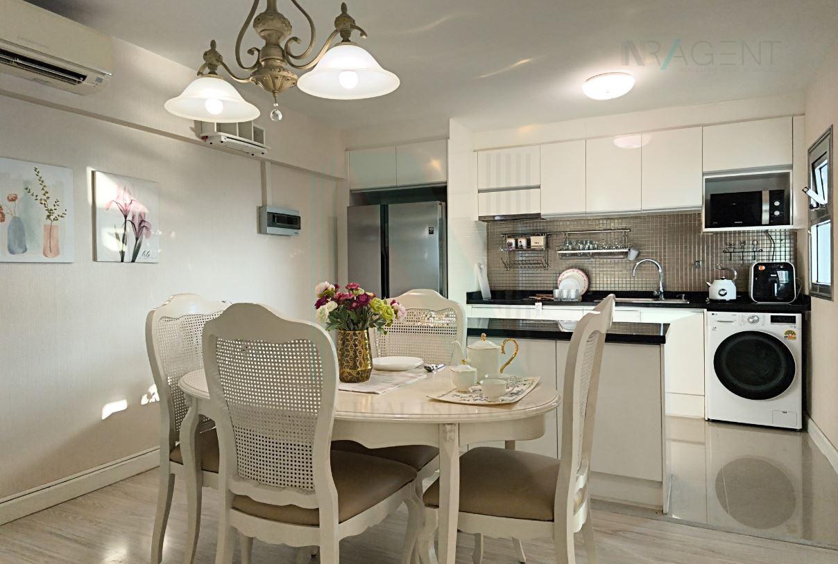 รูป 🚩 ให้เช่าคอนโด เดอะเลค คอนโดมิเนียม อาคาร 1 ชั้น 21 3 ห้องนอน ขนาด 108 ตรม ใกล้ ท็อปส์เดลี่ เมืองทองธานี - รูปที่ 7/8