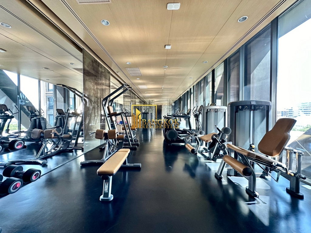 รูป Sindhorn Residence | Spacious 1 Bed Luxury Condo For Rent in Langsuan - BR14847CD - รูปที่ 20/28