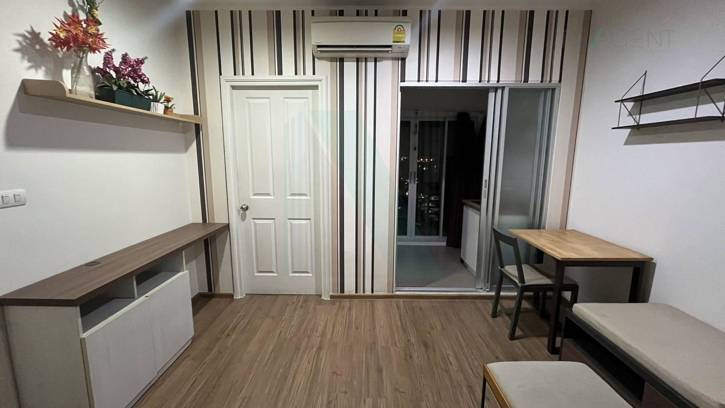 รูป ให้เช่าคอนโด ยู ดีไลท์ แอท หัวหมาก สเตชั่น อาคาร 1 ชั้น 14 1 ห้องนอน ขนาด 31 ตรม ใกล้ โรงพยาบาลรามคำแหง - รูปที่ 1/8