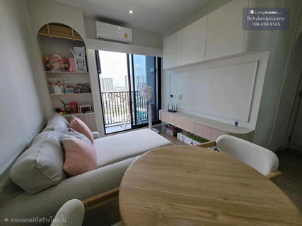 รูปภาพ For rent: The Privacy Taopoon Interchange, 2 bedrooms, with clothes dryer, beautifully decorated, never been rented before, near MRT Taopoon.