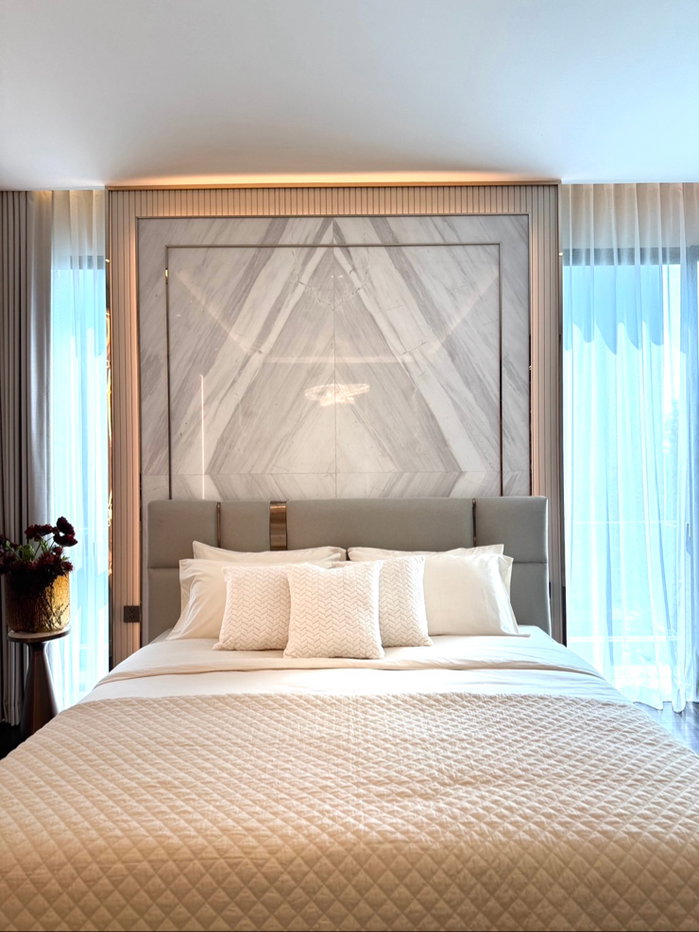 รูป 🔥ขายแกรนบางกอก บลูเลอร์วาร์ด พระราม9 - กรุงเทพกรีฑา ‼️บ้่านใหม่ แต่งครบ 69.9 ลบ. - รูปที่ 23/42