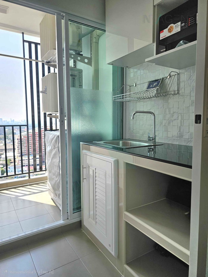 รูป 🎉 ให้เช่าคอนโด รีเจ้นท์ โฮม บางนา อาคาร A ชั้น 24 1 ห้องนอน ขนาด 28 ตรม ใกล้ BTS บางนา - รูปที่ 8/8