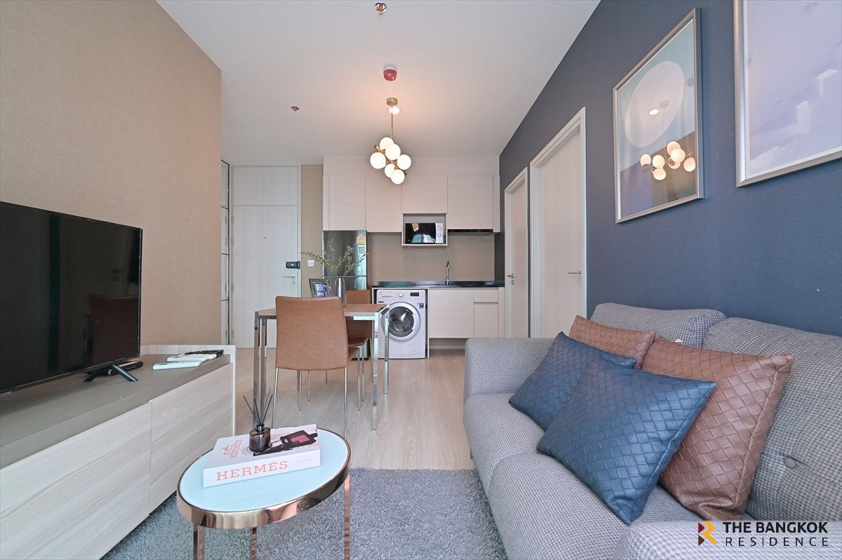 รูป 🌇 ห้องสวย Noble Revolve Ratchada 2 ใกล้ MRT ศูนย์วัฒนธรรม - วิวเมือง - รูปที่ 10/13