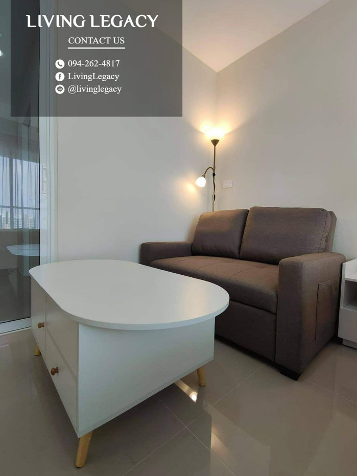 รูป TCJJZ3 ให้เช่าคอนโด Asakan Place Srinakarindra 26 ตร.ม. ชั้น 35 line id : @livinglegacy - รูปที่ 10/25