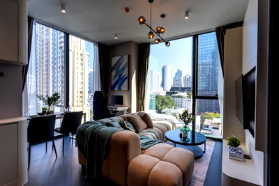 เช่าคอนโด BTS เซนต์หลุยส์ : Tait Sathorn 12 Pet Friendly One Bedroom Luxury 