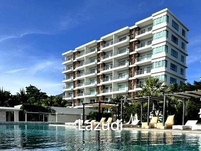 ขายคอนโด : คอนโดริมทะเล 53 ตร.ม. วิวทะเลและภูเขา สามร้อยยอด ประจวบคีรีขันธ์