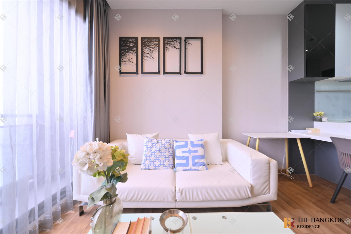 รูป  เช่าคอนโด 🌃 Ivy Ampio  ใกล้ MRT ศูนย์วัฒนธรรมฯ 1 นอน 44.19 sqm ยูนิตว่างแล้ว 💚  - รูปที่ 2/10