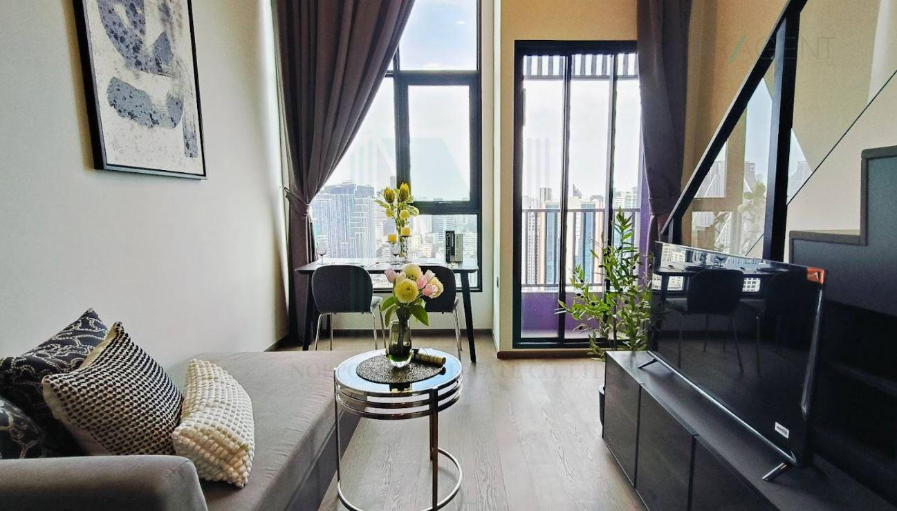 รูป 🎉 ให้เช่าคอนโด พาร์ค ออริจิ้น จุฬา-สามย่าน อาคาร 1 ชั้น 27 Duplex ขนาด 24.00 ตรม ใกล้ ตลาดสามย่าน - รูปที่ 1/8