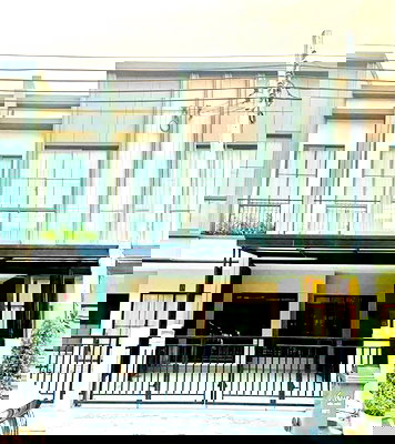 เช่าทาวน์โฮม ถนนลำลูกกา : พร้อมเฟอร์ฯ สายไหม-พหลโยธินใกล้สายไหมอเวนิว 800 ม. 28 ตร.ว. บ้านสภาพใหม่กริ้บ ฟังก์ชันลงตัว 2 นอน 2 น้ำ เครื่องใช้ไฟฟ้าครบ ตลาดสายไหม