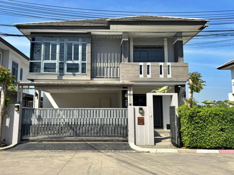 KT0344📲LineID @556ryccg🏡บ้าน Patta Prime 3ห้องนอน ที่ดิน 61ตรว🛋️พร้อมเฟอร์นิเจอร์ ใกล้โรงเรียนนานาชาติรีเจ้นท์