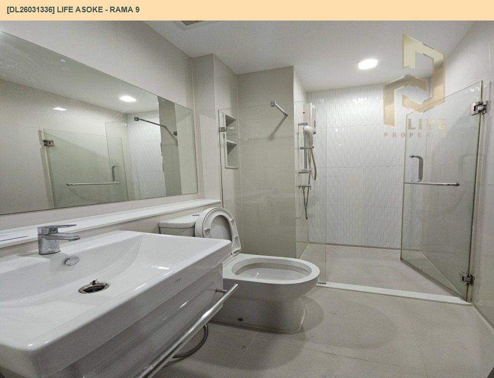 รูป DL26031336 ให้เช่าคอนโด ไลฟ์ อโศก - พระราม 9 (Life Asoke - Rama 9) ใกล้ MRT พระราม 9 พร้อมเข้าอยู่ โทรด่วน 0656133286 LineID @534wlwof - รูปที่ 9/15