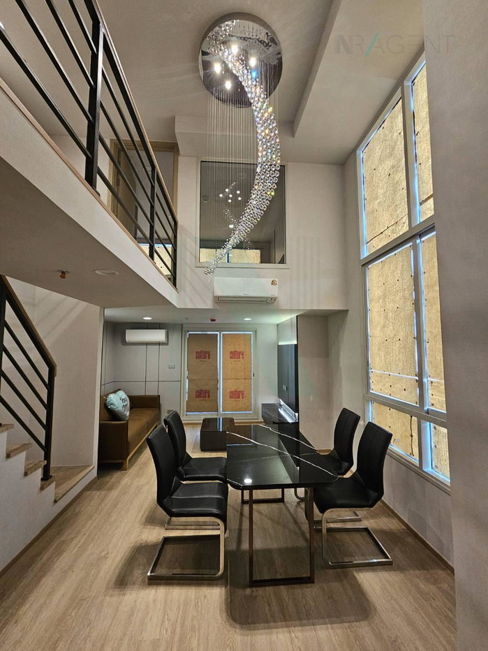 รูป 🎉 ให้เช่าคอนโด คัลเจอร์ จุฬา อาคาร 1 ชั้น 23 Duplex 2 ห้องนอน ขนาด 57 ตรม ใกล้ สามย่าน มิตรทาวน์ - รูปที่ 5/8