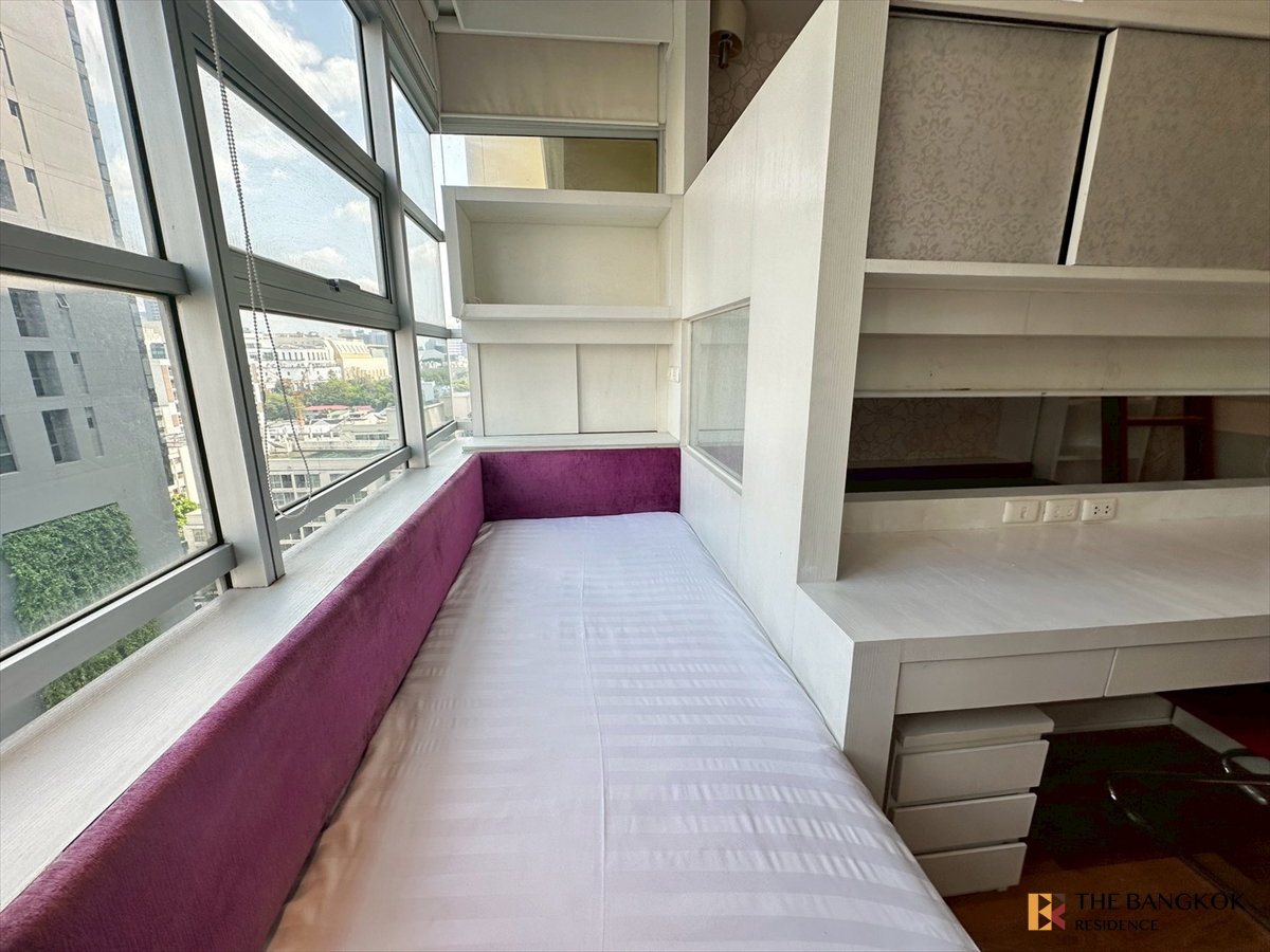 รูป เช่าคอนโด 🌃 Baan Klang Krung Siam Pathumwan ใกล้ BTS ราชเทวี 2br 84 ตร.ม. 🛋️ ห้องแต่งสวย Built-in แน่น! - รูปที่ 7/10
