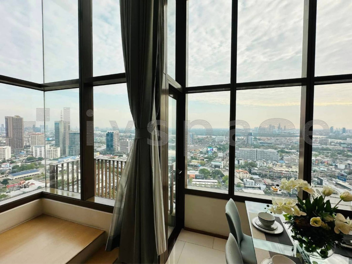 รูป ▚ LH193ツ ให้เช่า: The Emporio Place 1BR Duplex 83sqm. 55K ✨ ห้องหายาก ไซส์ใหญ่ วิวแม่น้ำ เห็น Sunset สวยมาก เฟอร์ครบพร้อมอยู่ 🏙️ - รูปที่ 5/7