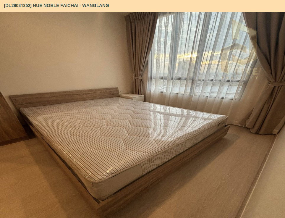 รูป DL26031352 ให้เช่าคอนโด นิว โนเบิล ไฟฉาย - วังหลัง (Nue Noble Faichai - Wanglang) ใกล้ MRT แยกไฟฉาย พร้อมเข้าอยู่ โทรด่วน 0653619502 LineID @897iyzll - รูปที่ 4/14