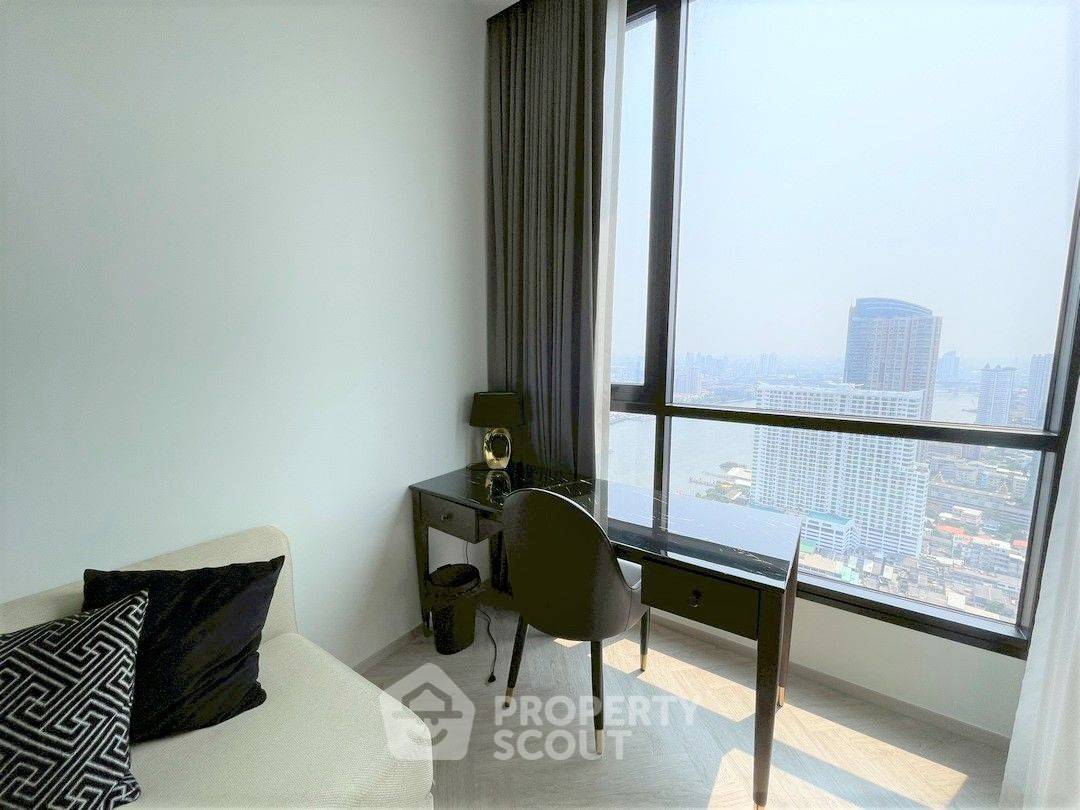 รูป ชั้น 38 คอนโด 1 ห้องนอน Chapter Charoennakhorn - Riverside ใกล้ BTS กรุงธนบุรี (ID 1235846) - รูปที่ 2/11