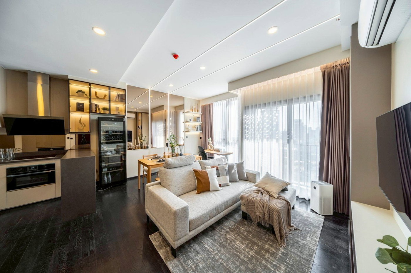รูป LTH14758 – Condo for Sale | Park Origin Thonglor | 65.53 sqm | 2 Beds | Luxury High Floor Prime Location Best Price | Near BTS Thonglor | 17.49 MB - รูปที่ 4/5