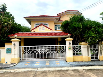 บ้านเดี่ยว นนทบุรี : บ้านเดี่ยวใกล้ MRT สีม่วง หมู่บ้านภัสสร 7 พื้นที่ใหญ่ พร้อมอยู่