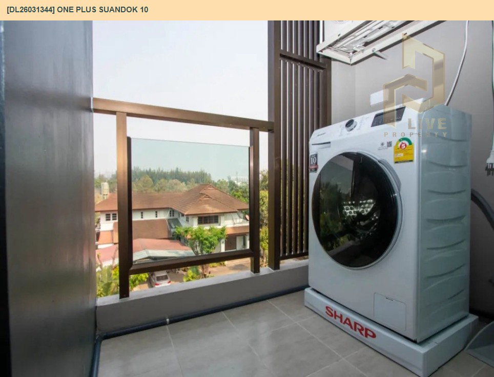 รูป DL26031344 ให้เช่าคอนโด วันพลัส สวนดอก 10 (One Plus Suandok 10) ใกล้ - พร้อมเข้าอยู่ โทรด่วน 0614453194 LineID @162cjixi - รูปที่ 7/9