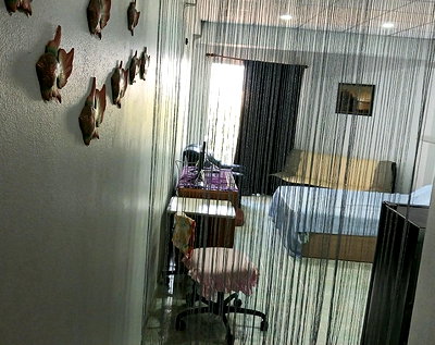 Condos for rent Jomtien Sai 1 : VERY SPECIAL : TO RENT EXCLUSIVE ROOM (STUDIO TYPE) AT JOMTIEN BEACH CONDO BESIDE OF JOMTIEN BEACH, PATTAYA..ONLY 6,800 BAHT PER MONTH