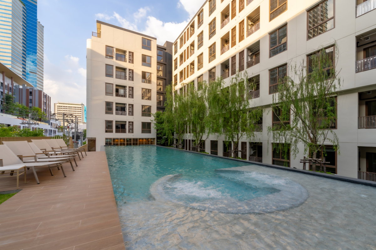รูป Quintara Mhy Zen ห้องมุม 1 ห้องนอน วิวสวน ทำเลพร้อมพงษ์ ราคาพิเศษเพียง 3.39 ล้านบาท - รูปที่ 8/13