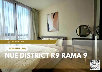 Condos for rent : For Rent ✨ Nue District R9 Rama 9 ✨ Fully furnished with appliances, near MRT Rama 9.