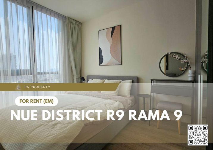 ให้เช่า ✨ Nue District R9 Rama 9 ✨ เฟอร์นิเจอร์ และ เครื่องใช้ไฟฟ้าครบ ใกล้ MRT พระราม 9