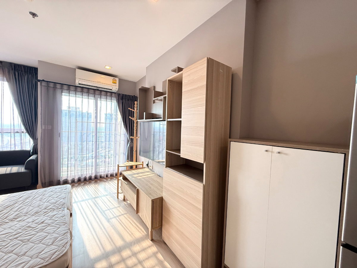 รูป ให้เช่า‼️คาซ่า คอนโด @MRT สามแยกบางใหญ่ ห้องขนาด 22 ตร.ม. 1 นอน 1 น้ำ ชั้น 12 ‼️ ห้องมีเครื่องซักผ้า 💦ค่าเช่ารวมค่าส่วนกลางเรียบร้อยแล้ว - รูปที่ 16/21