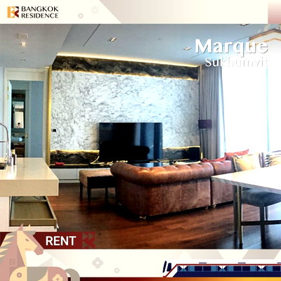 คอนโดให้เช่า :  Marque Sukhumvit 💎 Elegant & Expansive Unit ✨Near BTS Phrom Phong 