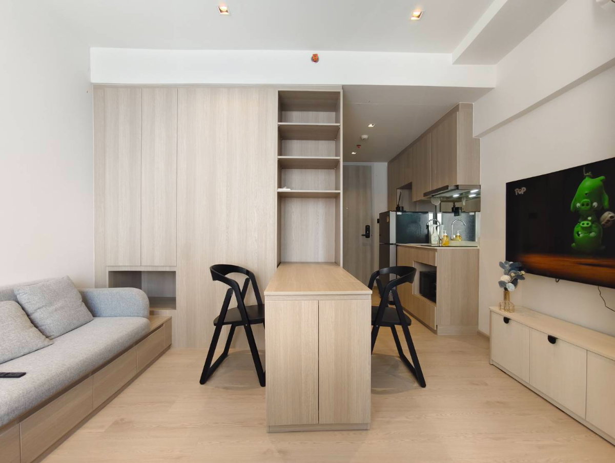 รูป OMG2459  คอนโดสวย [ เรฟเฟอเรนซ์ สาทร - วงเวียนใหญ่ ]  สตูดิโอ แต่งครบ เช่าถูก 28 มี.ค. 69 - รูปที่ 4/10